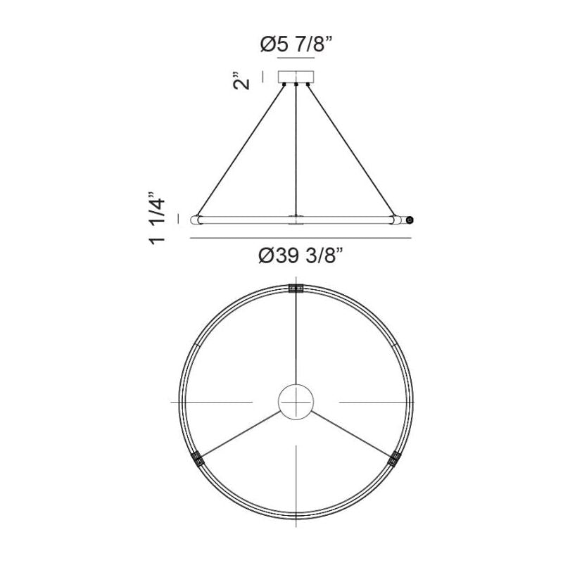 Inkara 1-Light Pendant