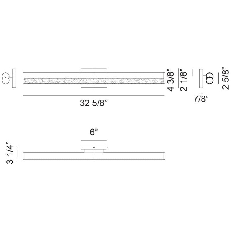 Junction 33" 1-Light Wall Sconce