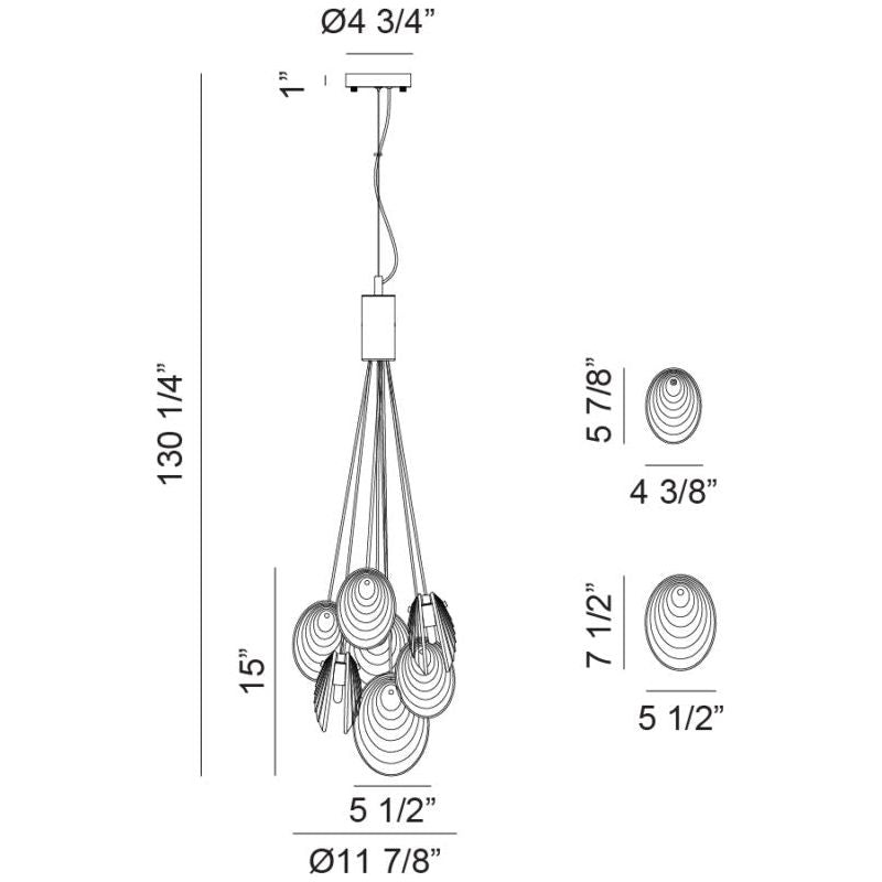 Shelly 8-Light Pendant