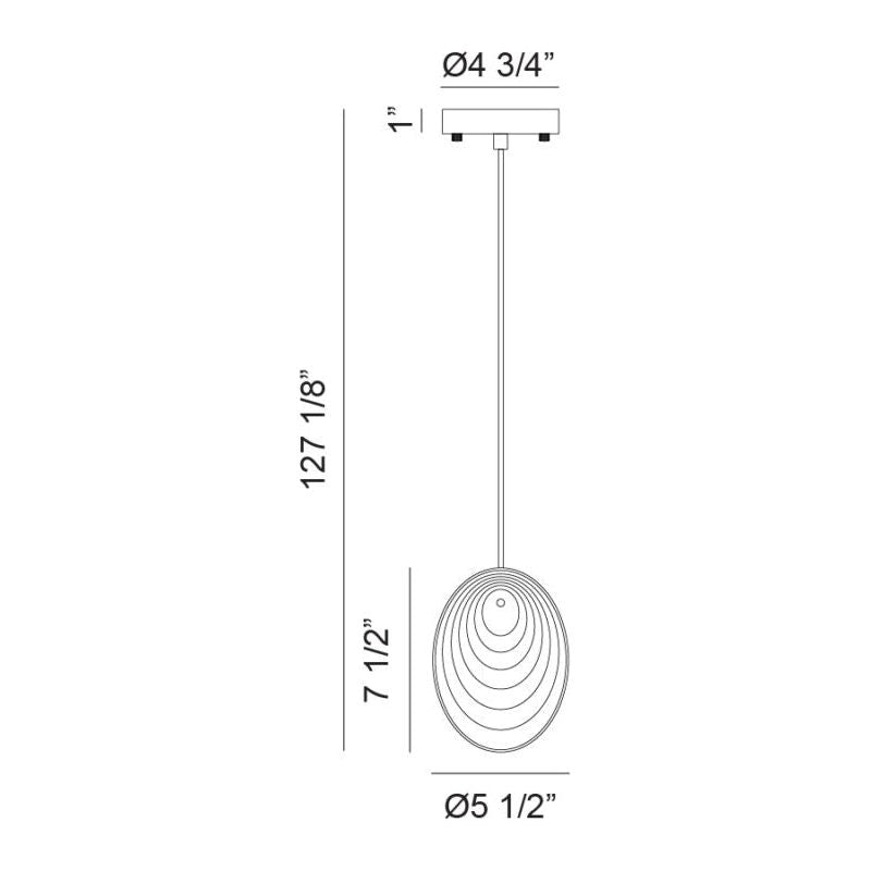 Shelly 1-Light Pendant