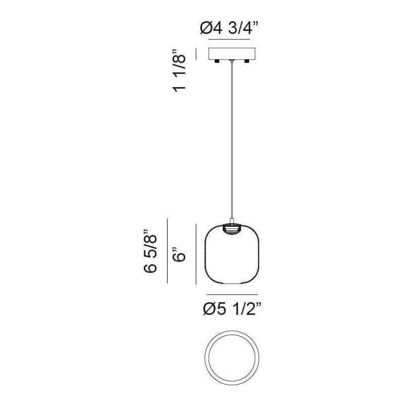 Refrax 1-Light Pendant