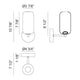 Refrax 1-Light Wall Sconce