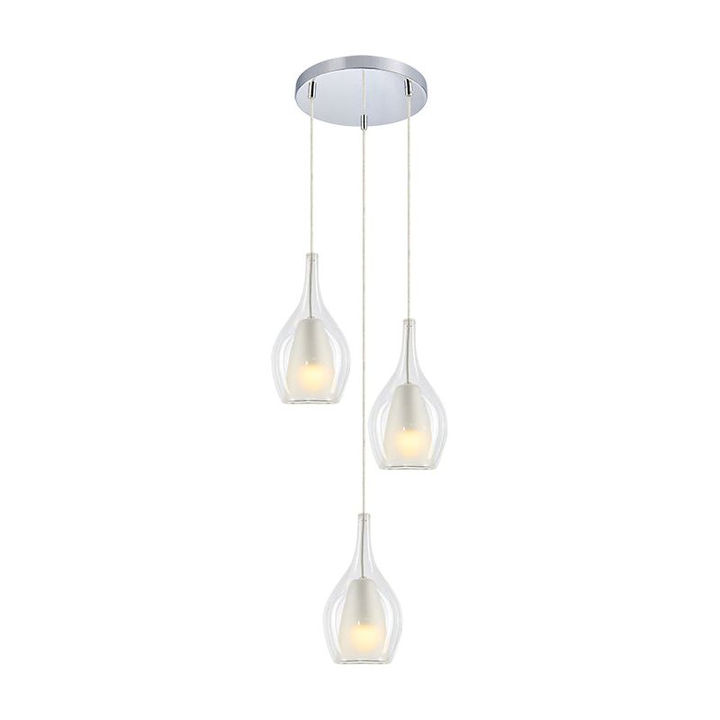 Jericho 13.75" 3-Light Pendant