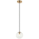 Bulbus 6.9" 1-Light Pendant