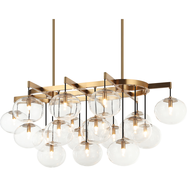 Bulbus 46" 19-Light Chandelier