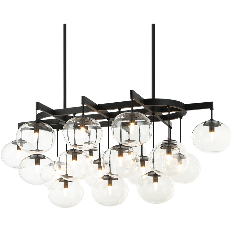 Bulbus 46" 19-Light Chandelier