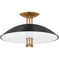 Larkin 3-Light Semi Flush Mount