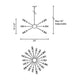 Stanhill Vision 18-Light Chandelier