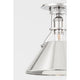 Metal No.2 1-Light Semi Flush