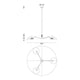Droid 3-Light Ceiling Mount