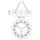 Mattone 12-Light Chandelier