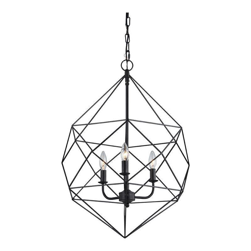 Diamond 3-Light Pendant