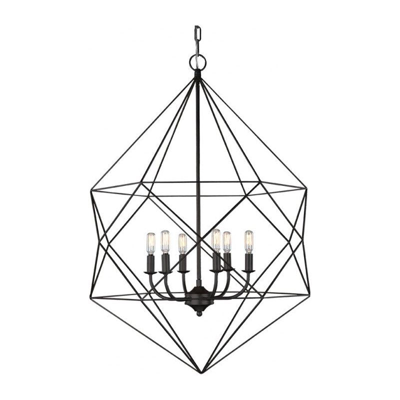 Diamond 6-Light Pendant