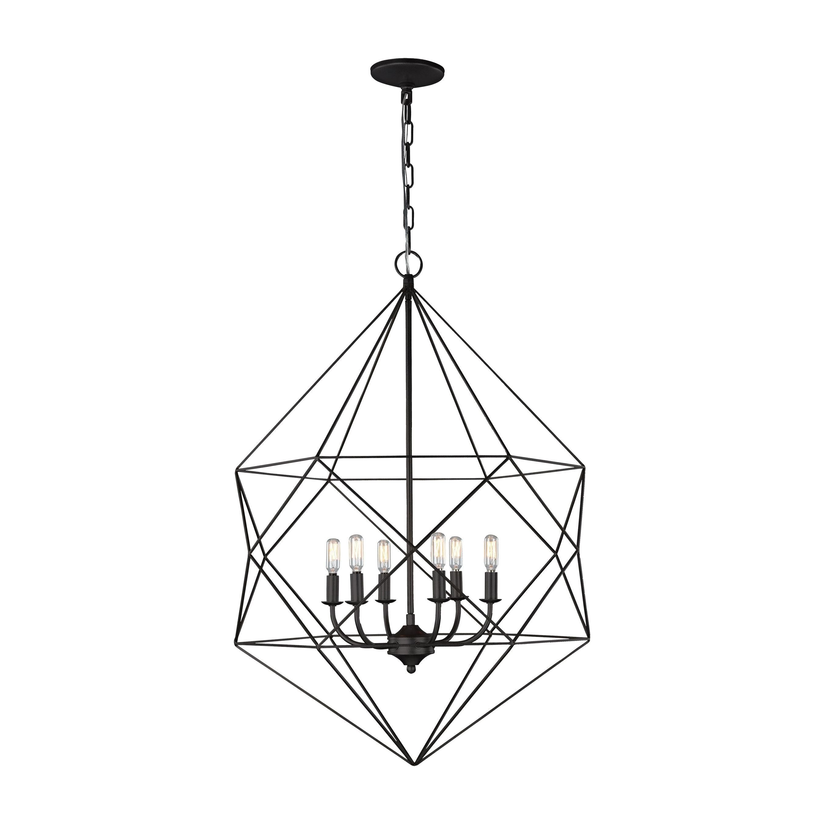 Diamond 6-Light Pendant