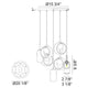 Delcia 1-Light 20.08" Ceiling Mount