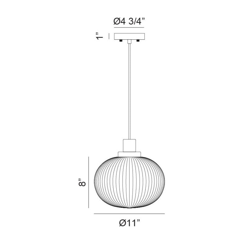 Charismo 1-Light Pendant