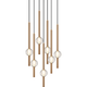 Windchimer 7-Light 17.7" Chandelier
