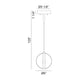Belange 1-Light Pendant