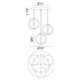 Belange 3-Light Pendant