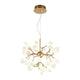 Hydragea Bloom 20-Light 20" Chandelier