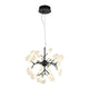 Hydragea Bloom 20-Light 20" Chandelier