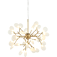 Hydragea Bloom 24-Light 24" Chandelier