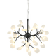 Hydragea Bloom 24-Light 24" Chandelier