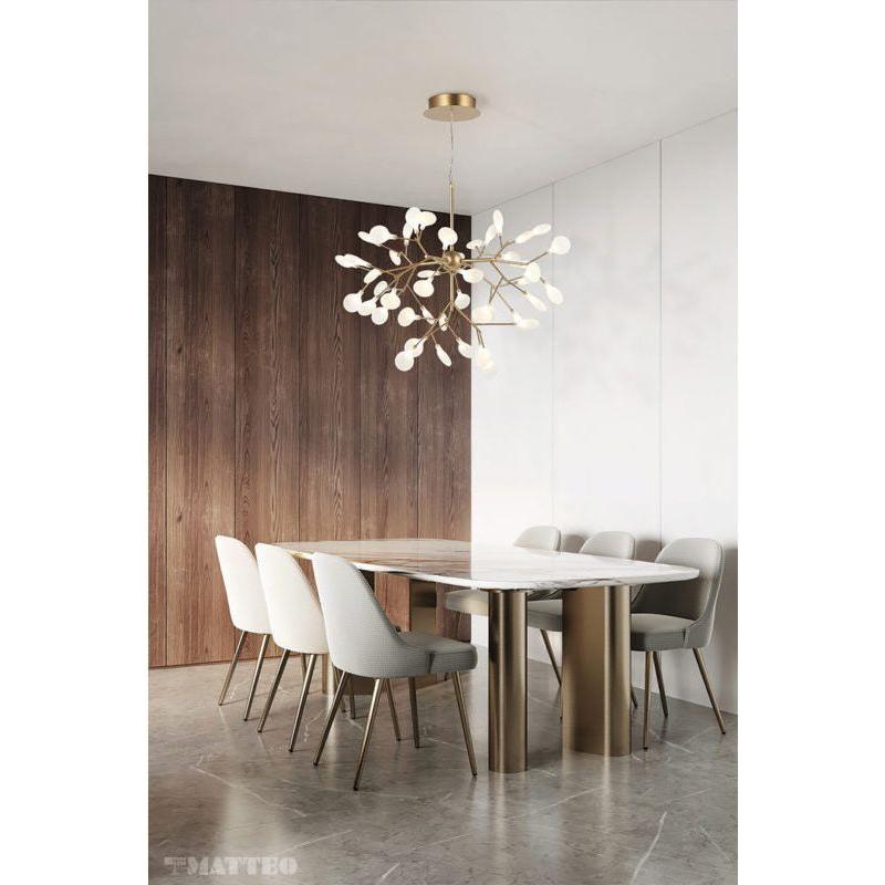 Hydragea Bloom 36-Light 36" Chandelier