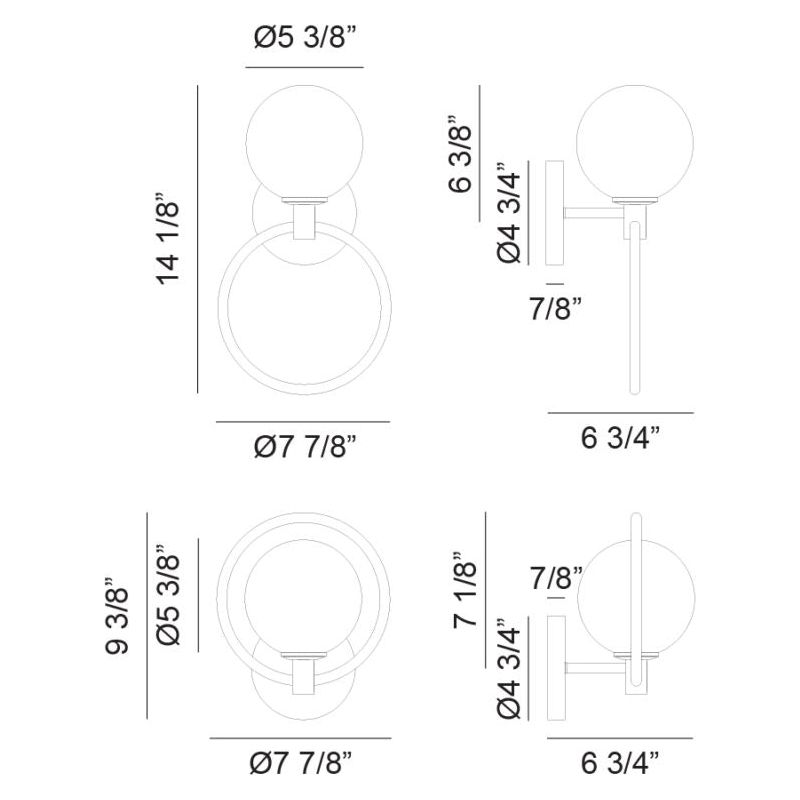 Averley 1-Light Wall Sconce