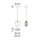 Chatoyant 1-Light Pendant