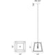 Rosalie 1-Light Pendant