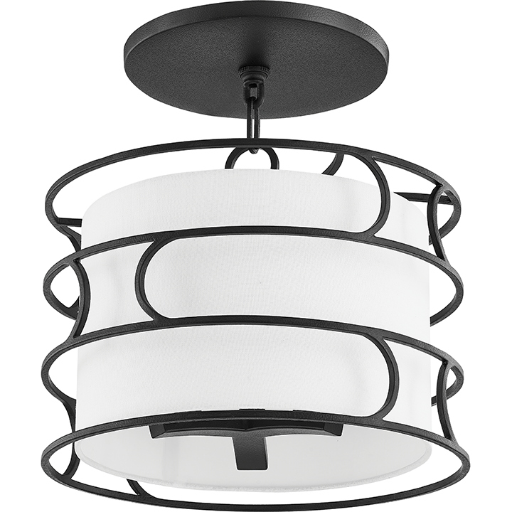 Reedley 3-Light Semi Flush