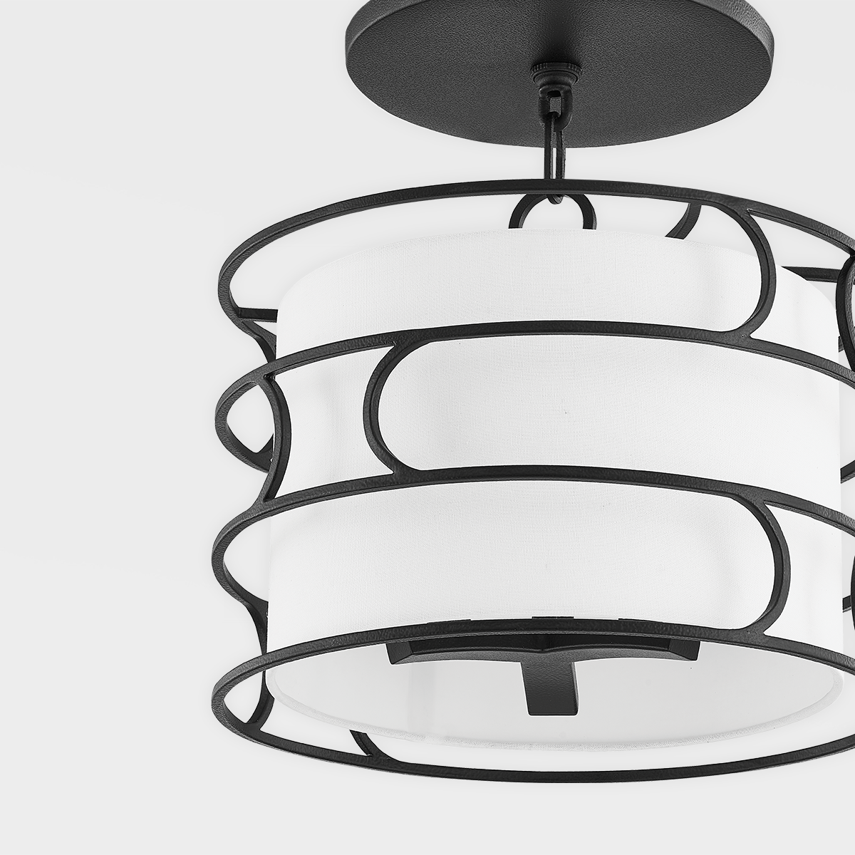 Reedley 3-Light Semi Flush