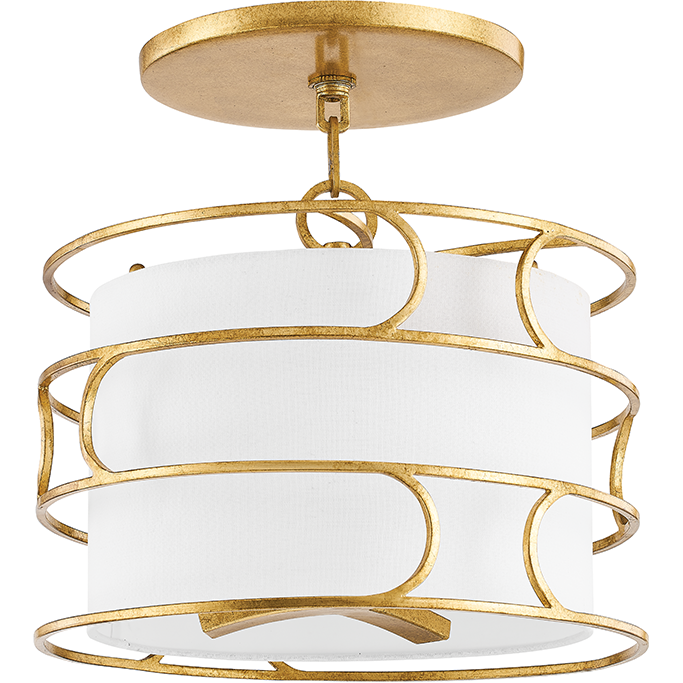 Reedley 3-Light Semi Flush