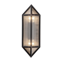 Cairo 5" 2-Light Exterior Wall Sconce