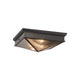Cairo 2-Light 15" Flush Mount
