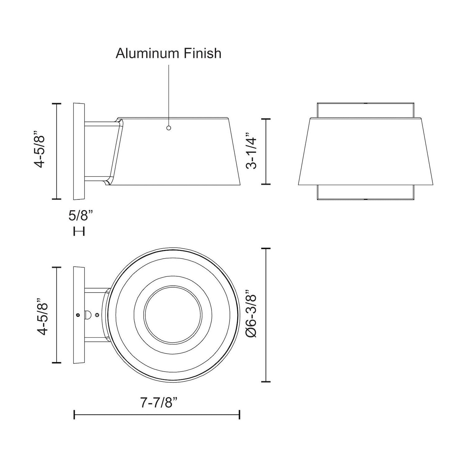 Carson 6" Exterior Wall Sconce