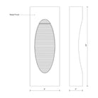 Kuzco - Cascades 24" LED Exterior Wall - Lights Canada
