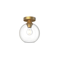 Castilla 8" 1-Light Flush Mount