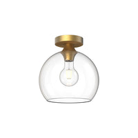 Castilla 10" 1-Light Flush Mount