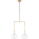 Lomme Small Linear Chandelier