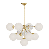 Celia 31" 9-Light Chandelier