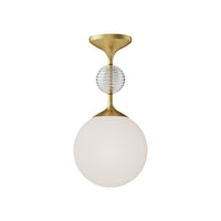 Celia 8" 1-Light Semi Flush Mount