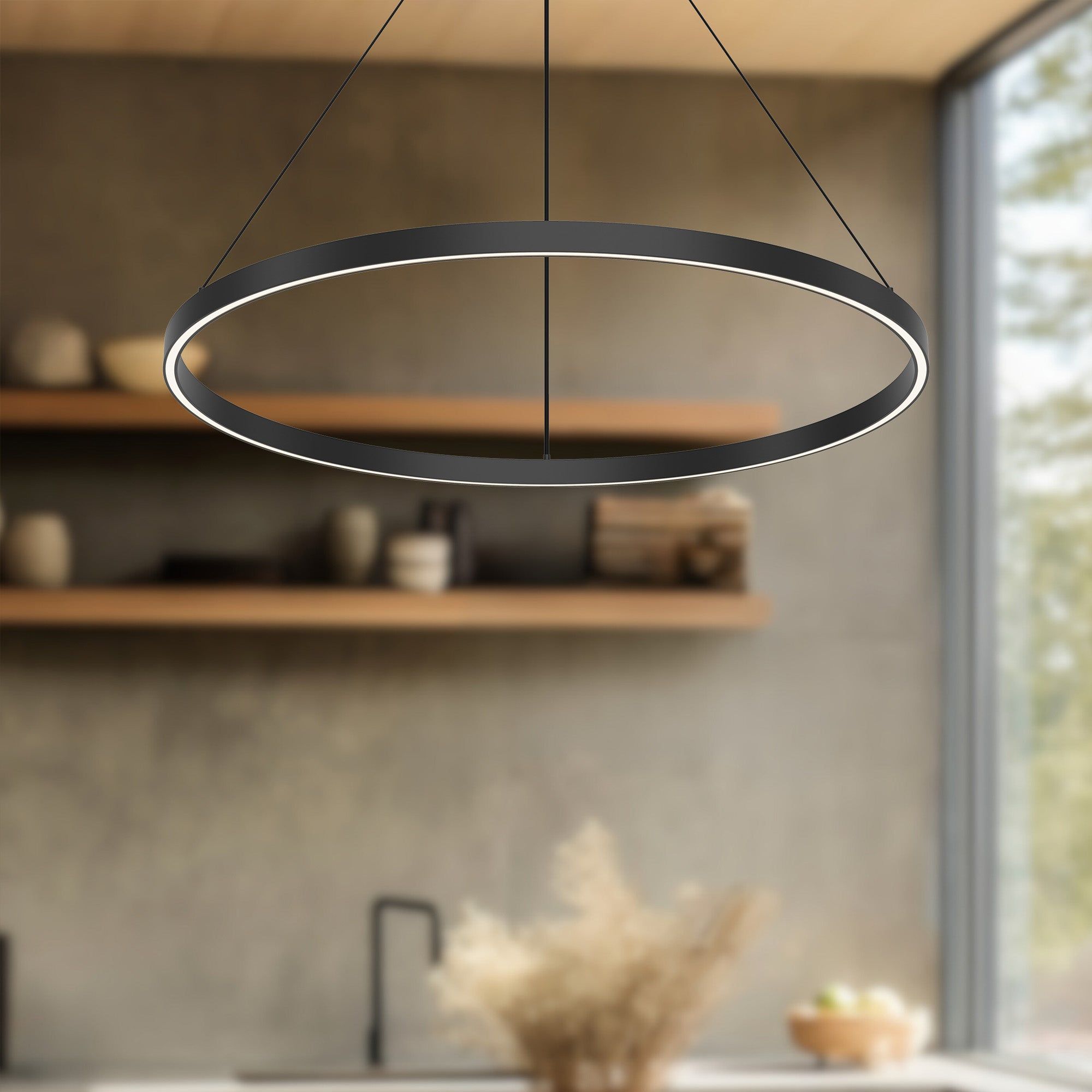 Cerchio 32" LED Pendant