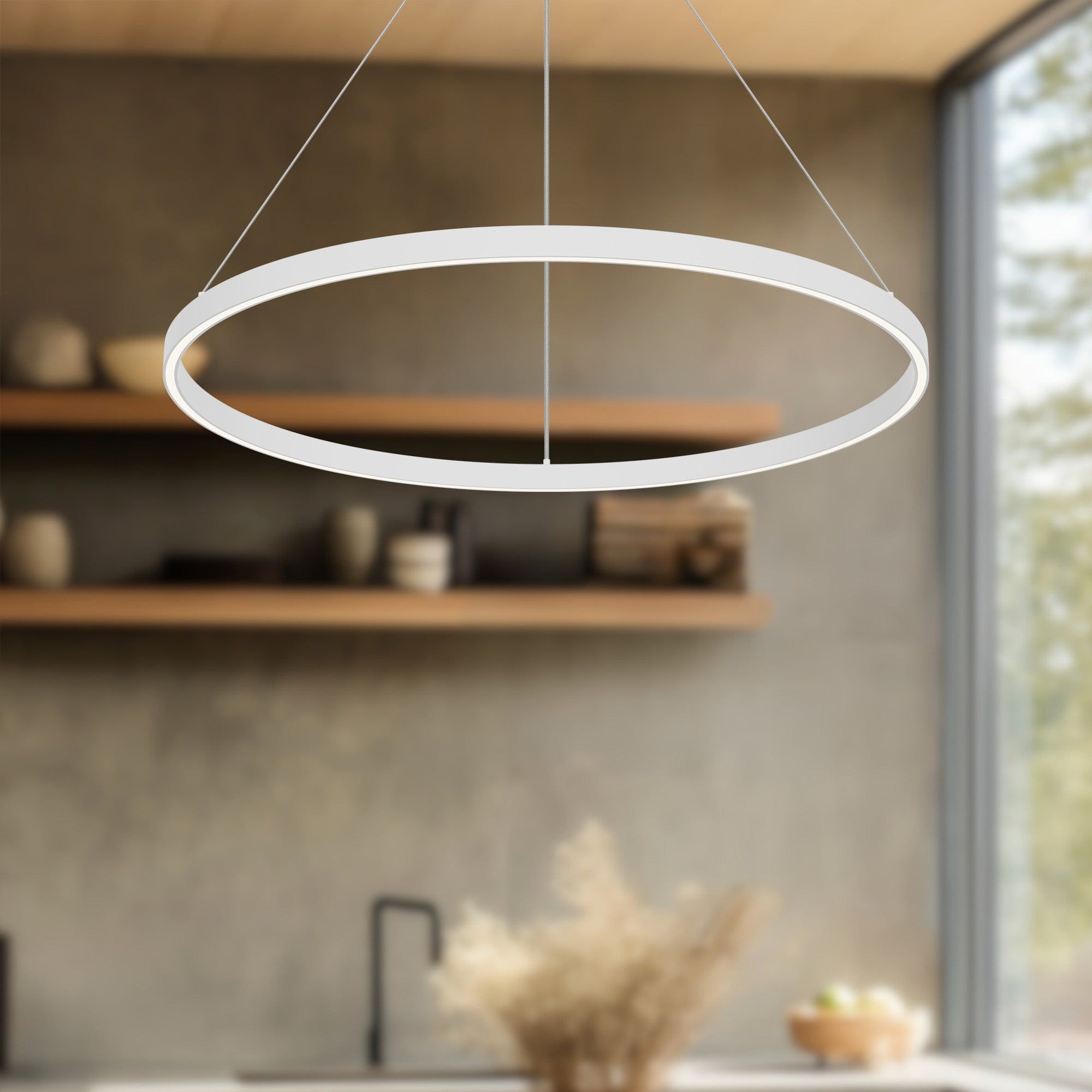 Cerchio 32" LED Pendant