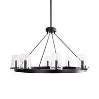 Cleo 8-Light Round Chandelier