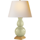 Gourd Form Small Table Lamp