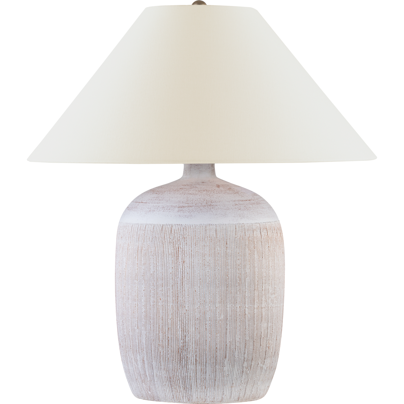 Portis 32" Combed Round Table Lamp