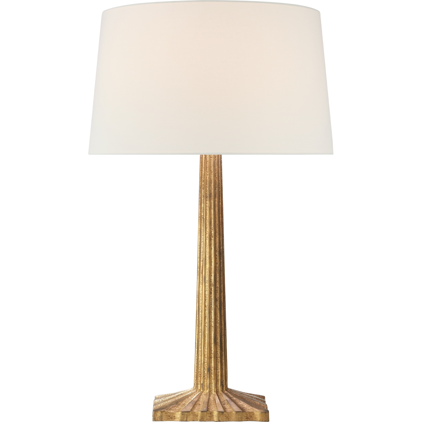 Strie Fluted Column Table Lamp