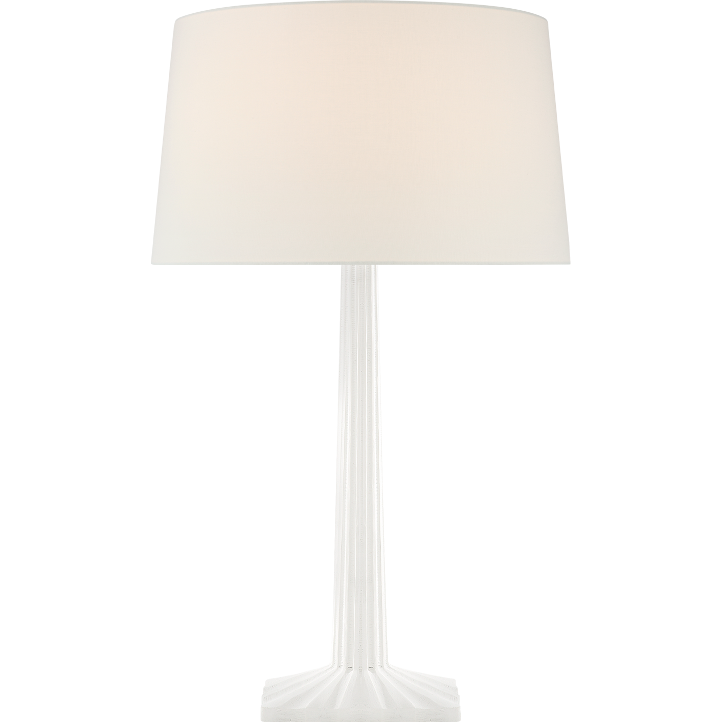 Strie Fluted Column Table Lamp